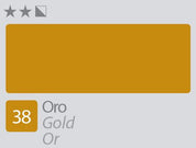 Colore a Tempera Extrafine Divolo N.38 ORO
