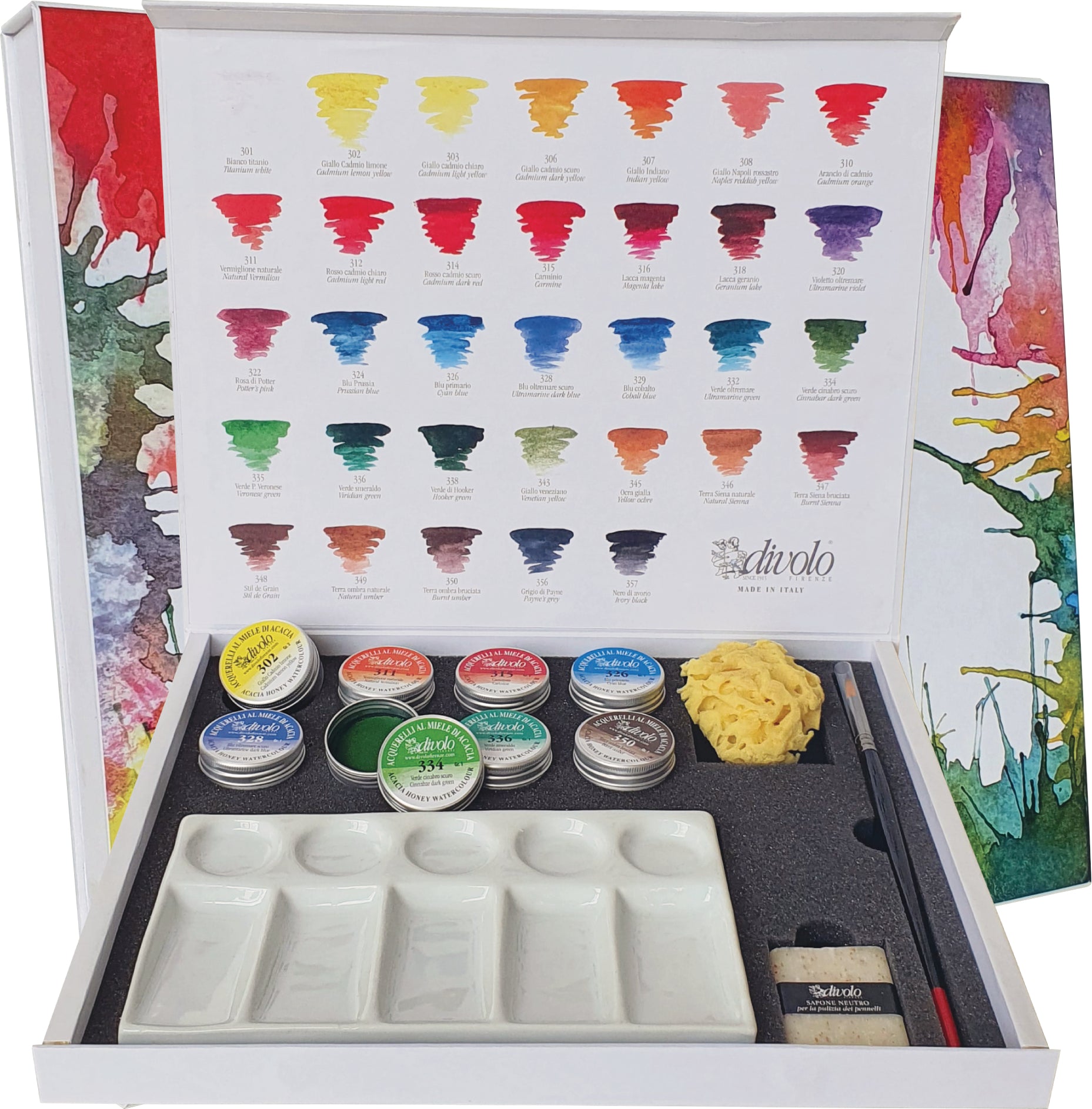 ABEUTY Kit Pittura A Numeri – 'Numeri Di Fiumi Di Venezia' – Tela 40x50 Cm, Colori Acrilici E Pennelli Inclusi, Per Adulti E Ragazzi 14+