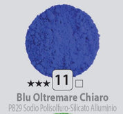 Pigmenti in polvere N.11 Blu oltremare chiaro