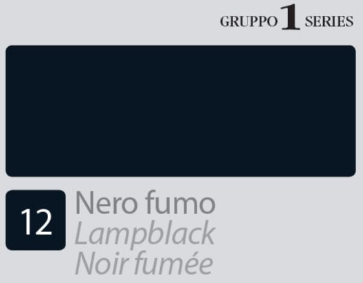Tempera all'uovo Botticelli N.12 Nero fumo