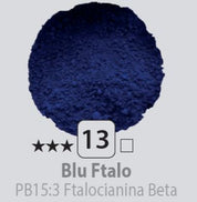 Pigmenti in polvere N.13 Blu ftalo