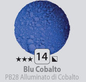 Pigmenti in polvere N.14 Blu cobalto