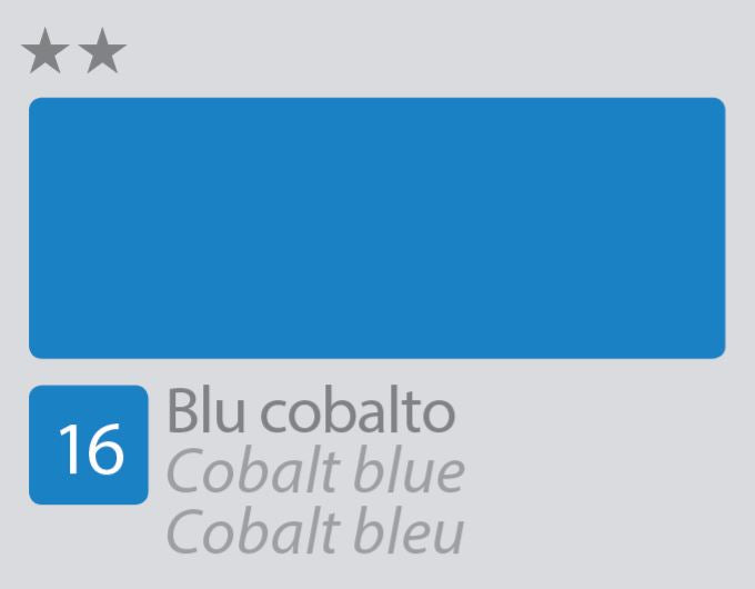 COLORE ACRILICO BETACOLOR N.16 BLU COBALTO