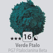 Pigmenti in polvere N.16 Verde Ftalo