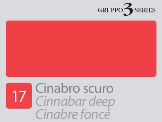Tempera all'uovo Botticelli N.17 Cinabro scuro