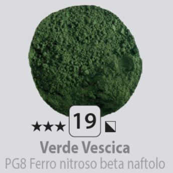 Pigmenti in polvere N.19 Verde vescica