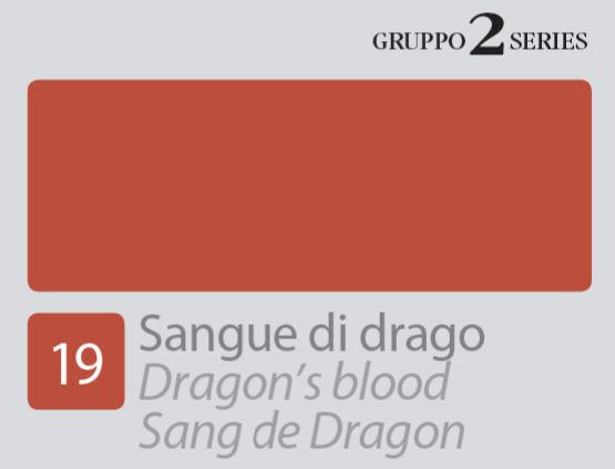 Tempera all'uovo Botticelli N.19 Sangue di drago