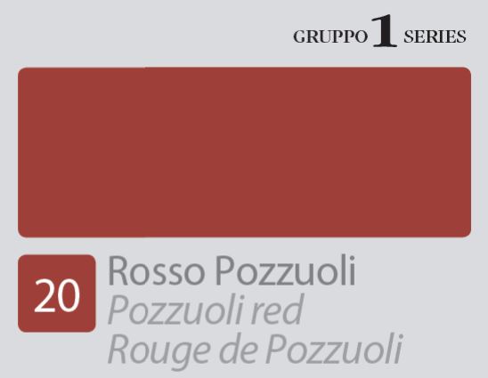 Tempera all'uovo Botticelli N.20 Rosso Pozzuoli