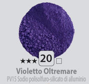 Pigmenti in polvere N.20 Violetto oltremare
