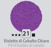 Pigmenti in polvere N.21 Violetto cobalto chiaro