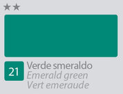 COLORE ACRILICO BETACOLOR N.21 VERDE SMERALDO