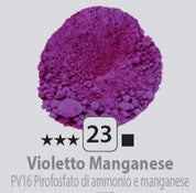 Pigmenti in polvere N.23 Violetto manganese