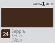 Tempera all'uovo Botticelli N.24 Seppia