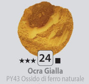 Pigmenti in polvere N.24 Ocra gialla