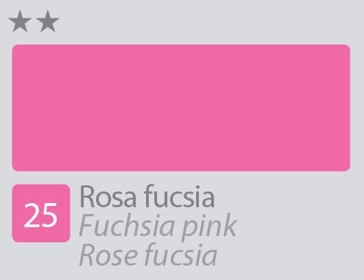 COLORE ACRILICO BETACOLOR N.25 ROSA FUCSIA