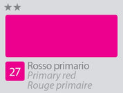 COLORE ACRILICO BETACOLOR N.27 ROSSO PRIMARIO