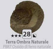 Pigmenti in polvere N.28 Terra ombra naturale