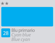 COLORE ACRILICO BETACOLOR N.28 BLU PRIMARIO