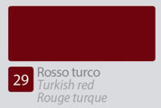 COLORE A VERNICE PER IL RESTAURO DEI DIPINTI N.29 ROSSO TURCO