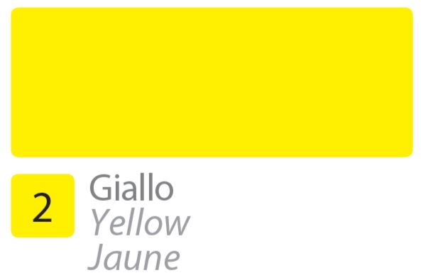 COLORI PER VETRO DIVOLO ML.50 GIALLO N.2