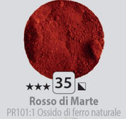 Pigmenti in polvere N.35 Rosso di marte