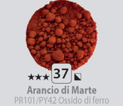 Pigmenti in polvere N.37 Arancio di marte