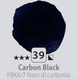 Pigmenti in polvere N.39 Carbon black