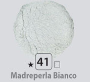 Pigmenti in polvere N.41 Madreperla bianco