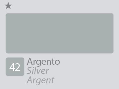 COLORE ACRILICO BETACOLOR N.42 ARGENTO
