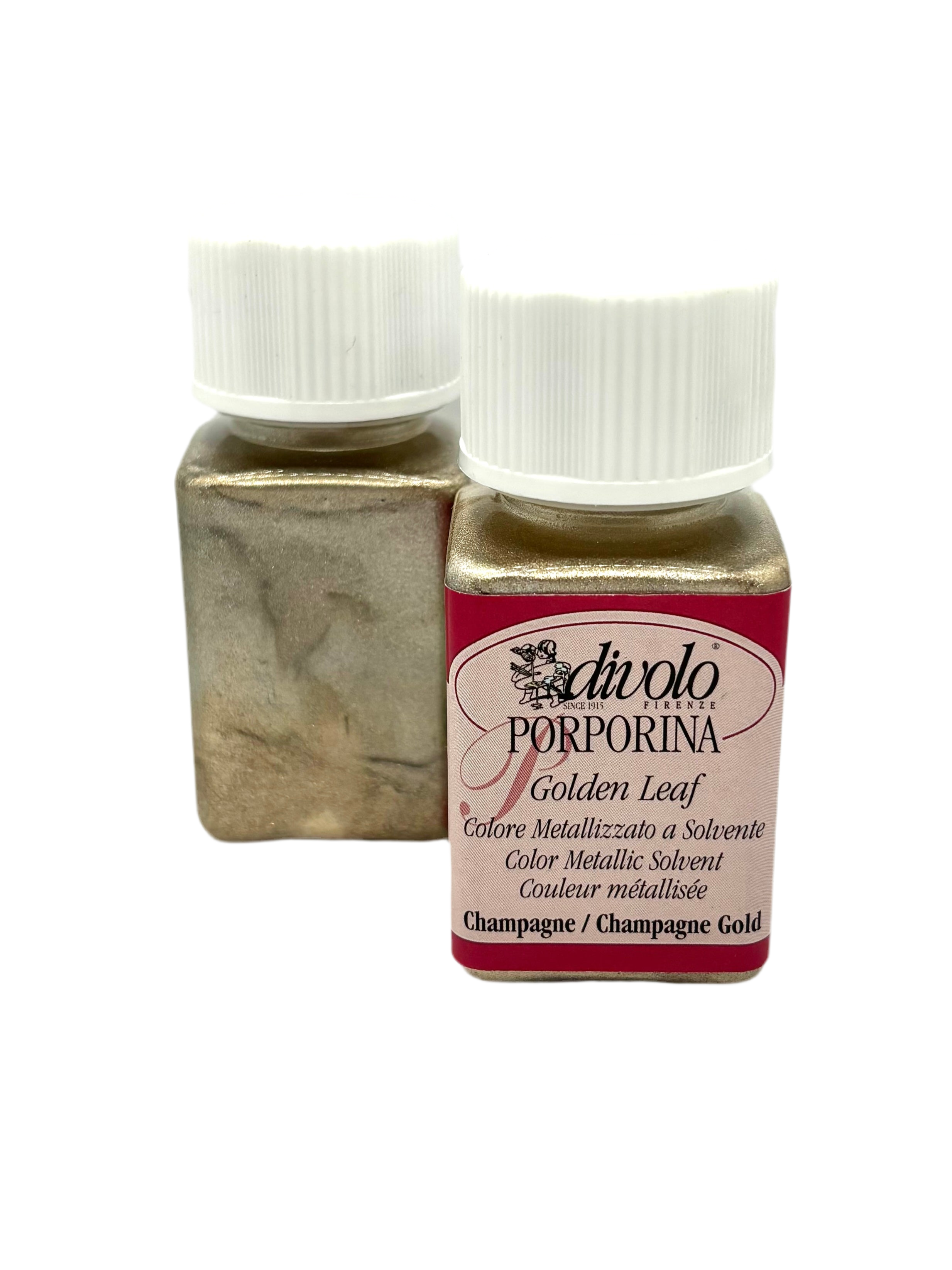 Porporine Golden Leaf Champagne