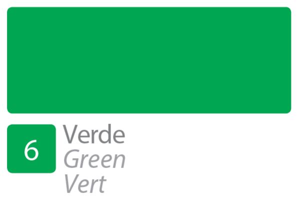 COLORI PER VETRO DIVOLO ML.50 VERDE N.6