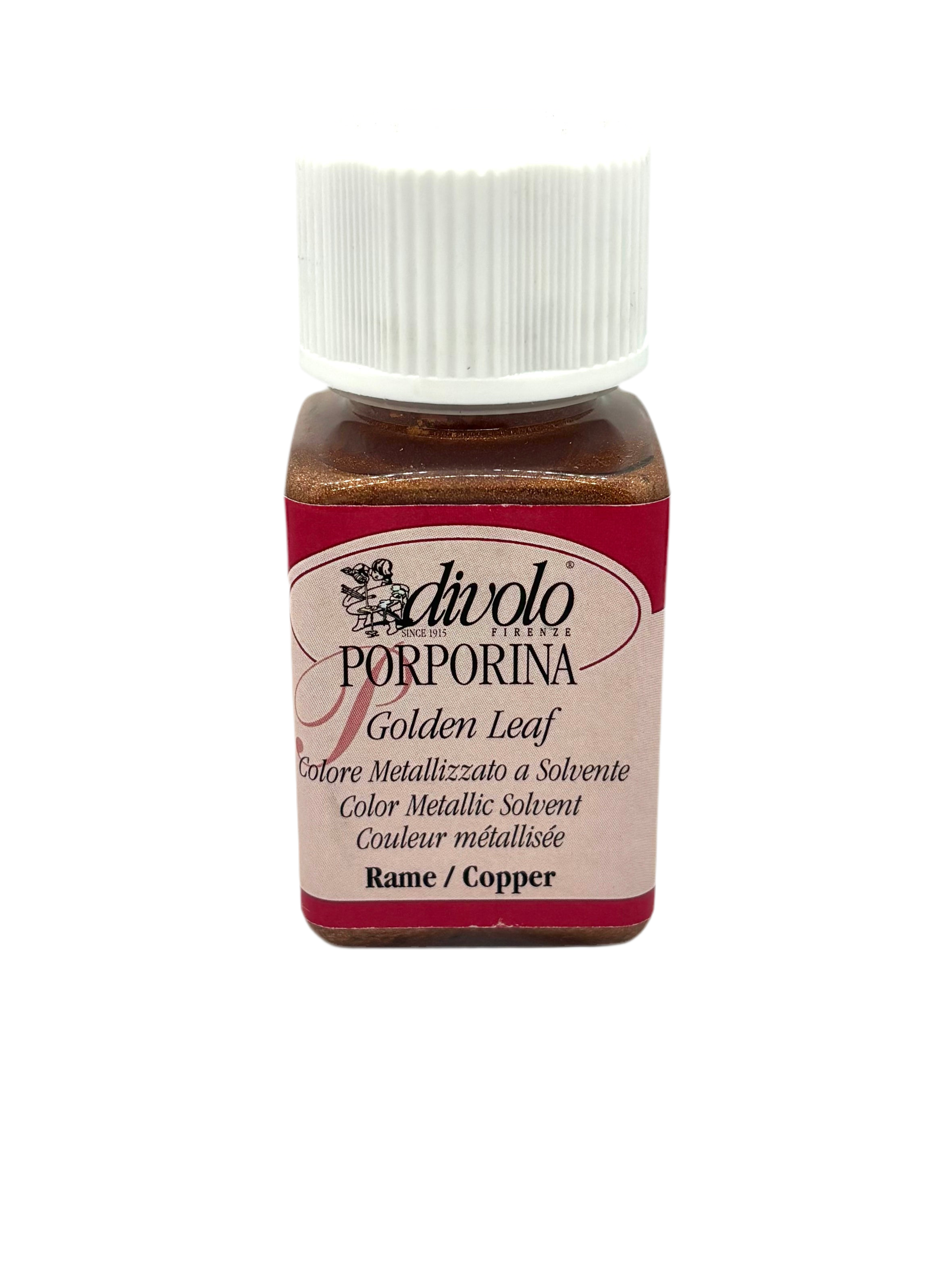 Porporine Golden Leaf Rame