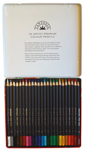 Confezione da 24 matite colorate