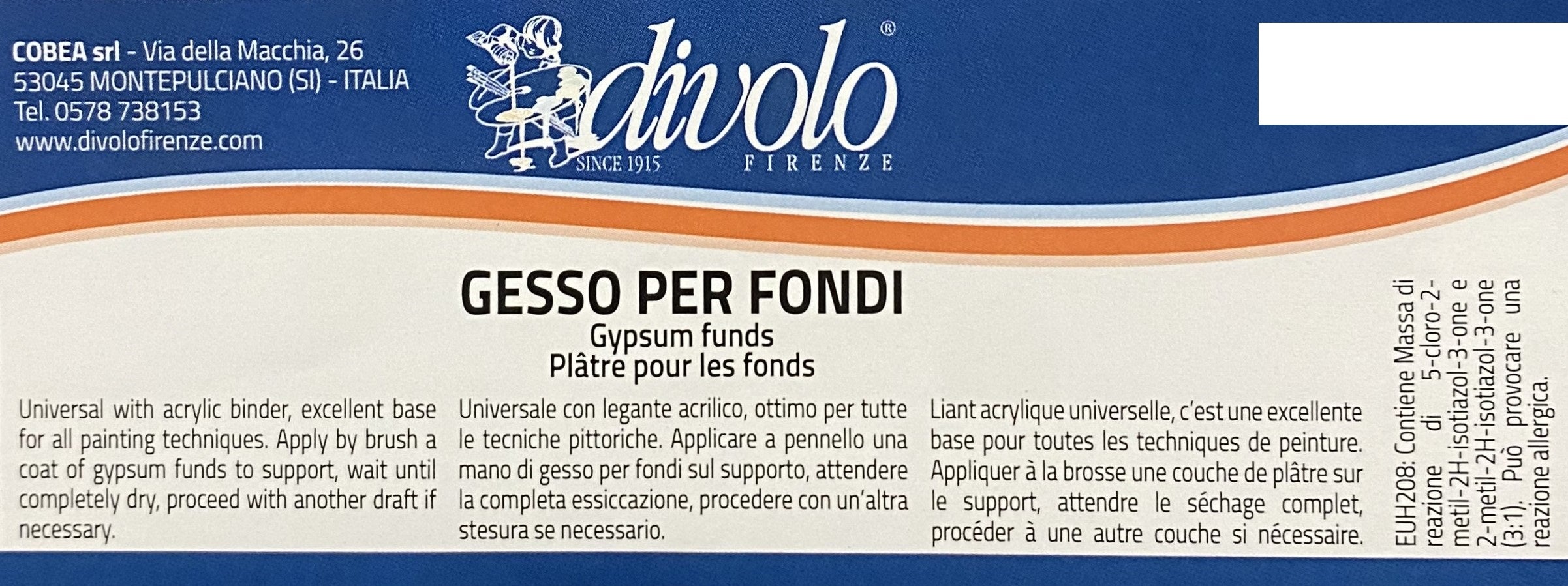 GESSO PER FONDI