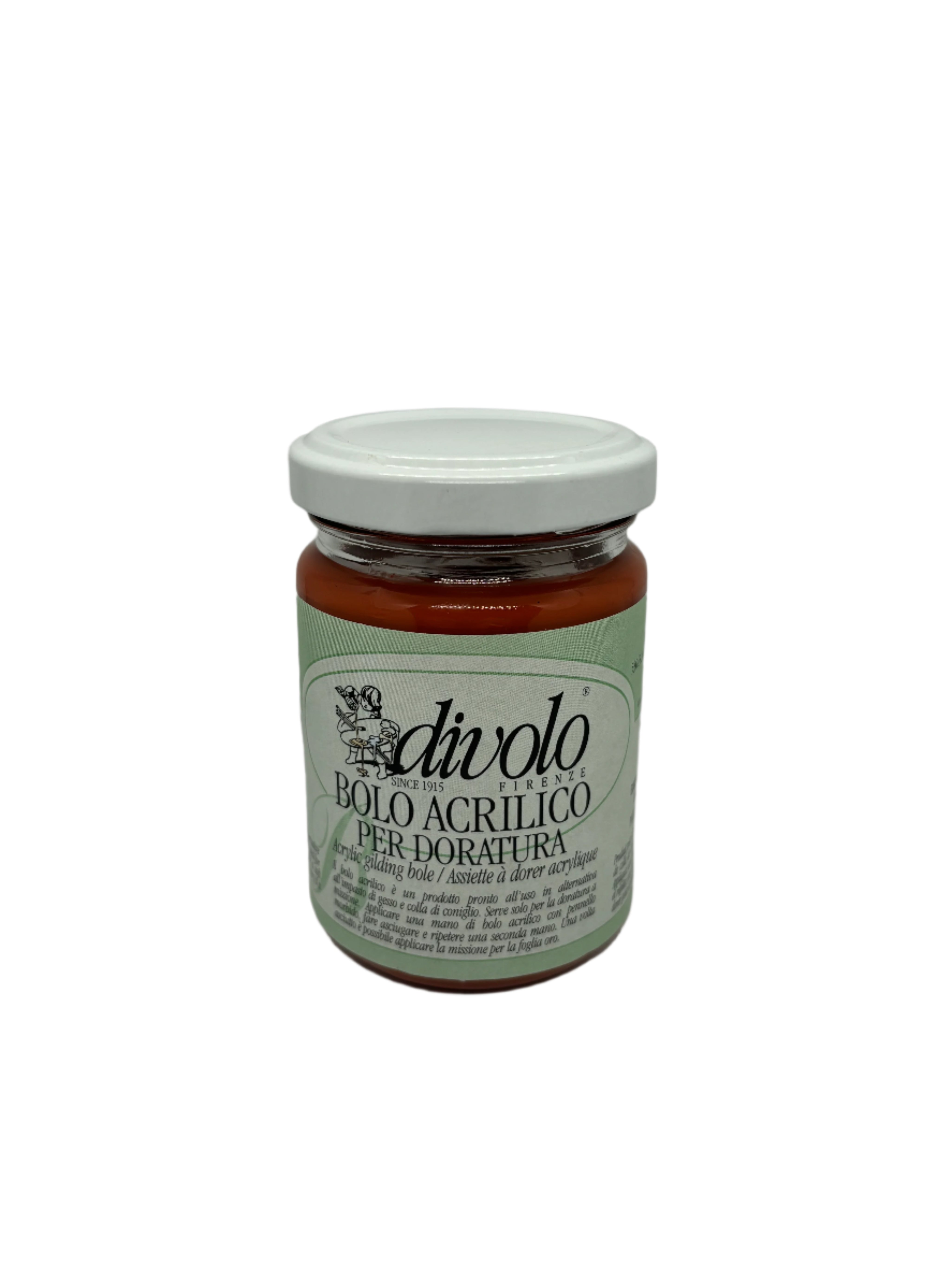 Bolo acrilico rosso