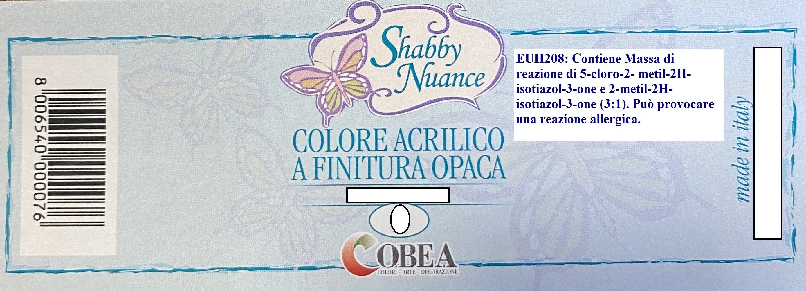 Colore acrilico Shabby N.17 Grigio caldo