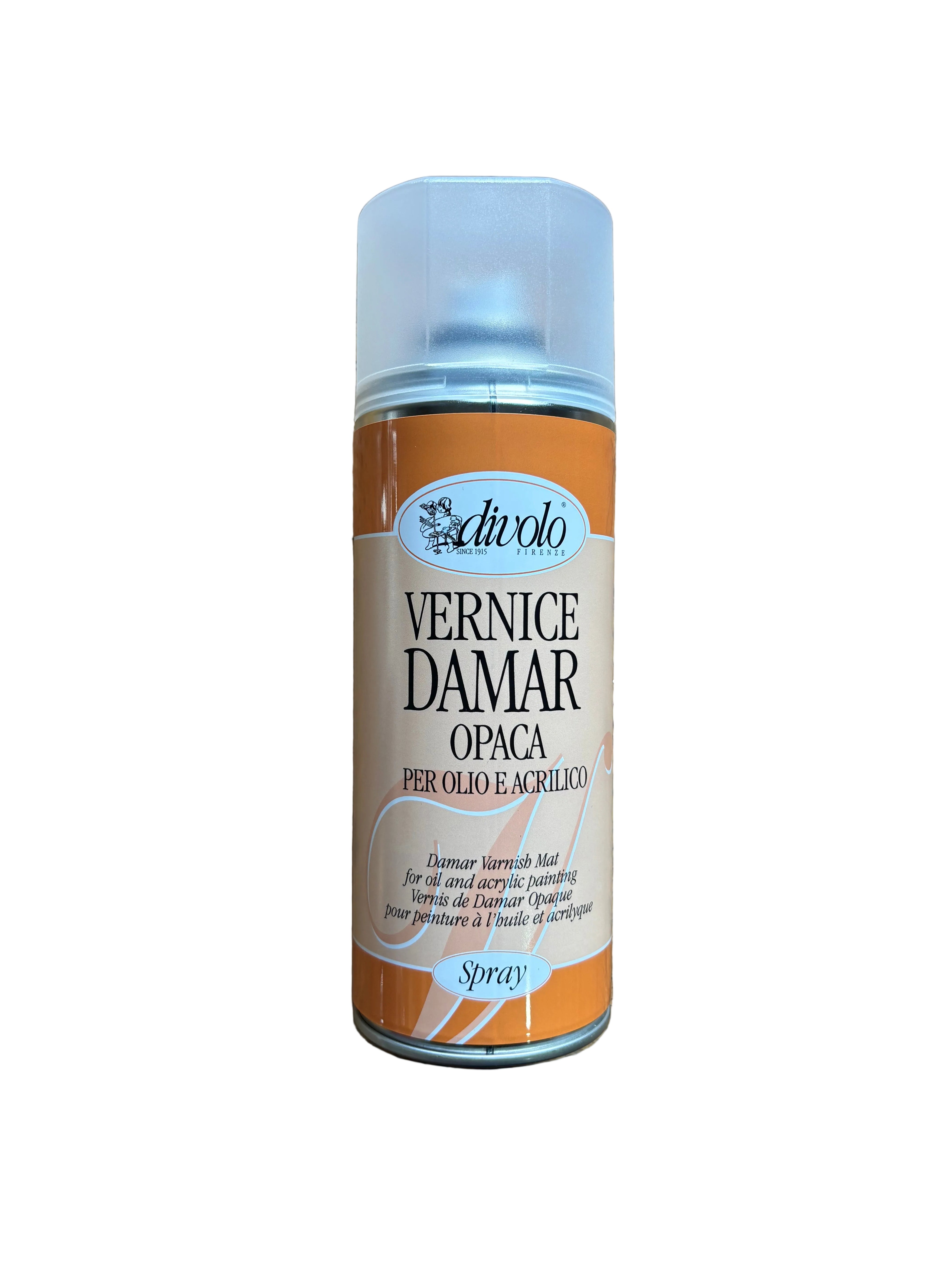 Vernice damar opaca spray