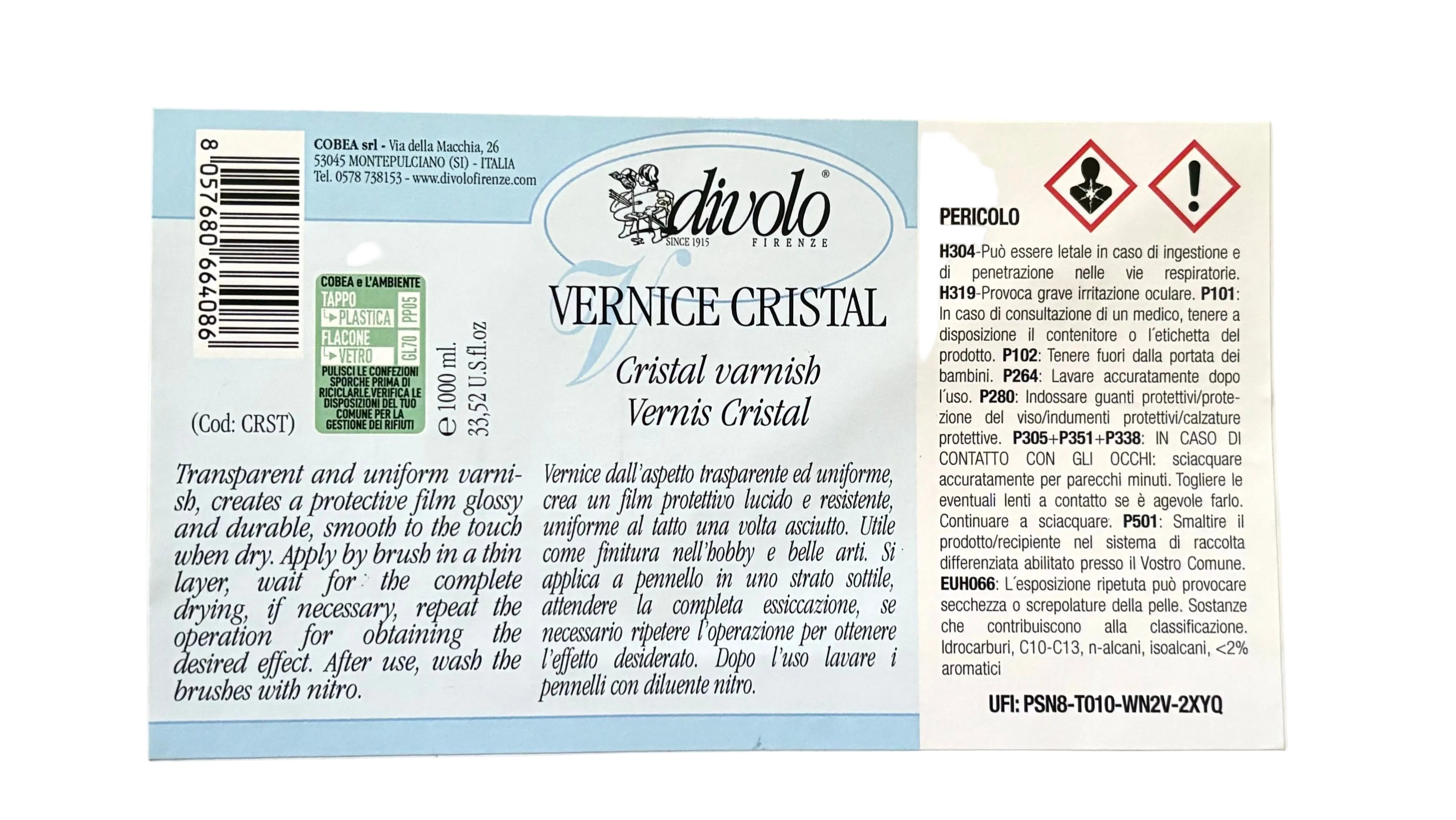 Vernice Cristal