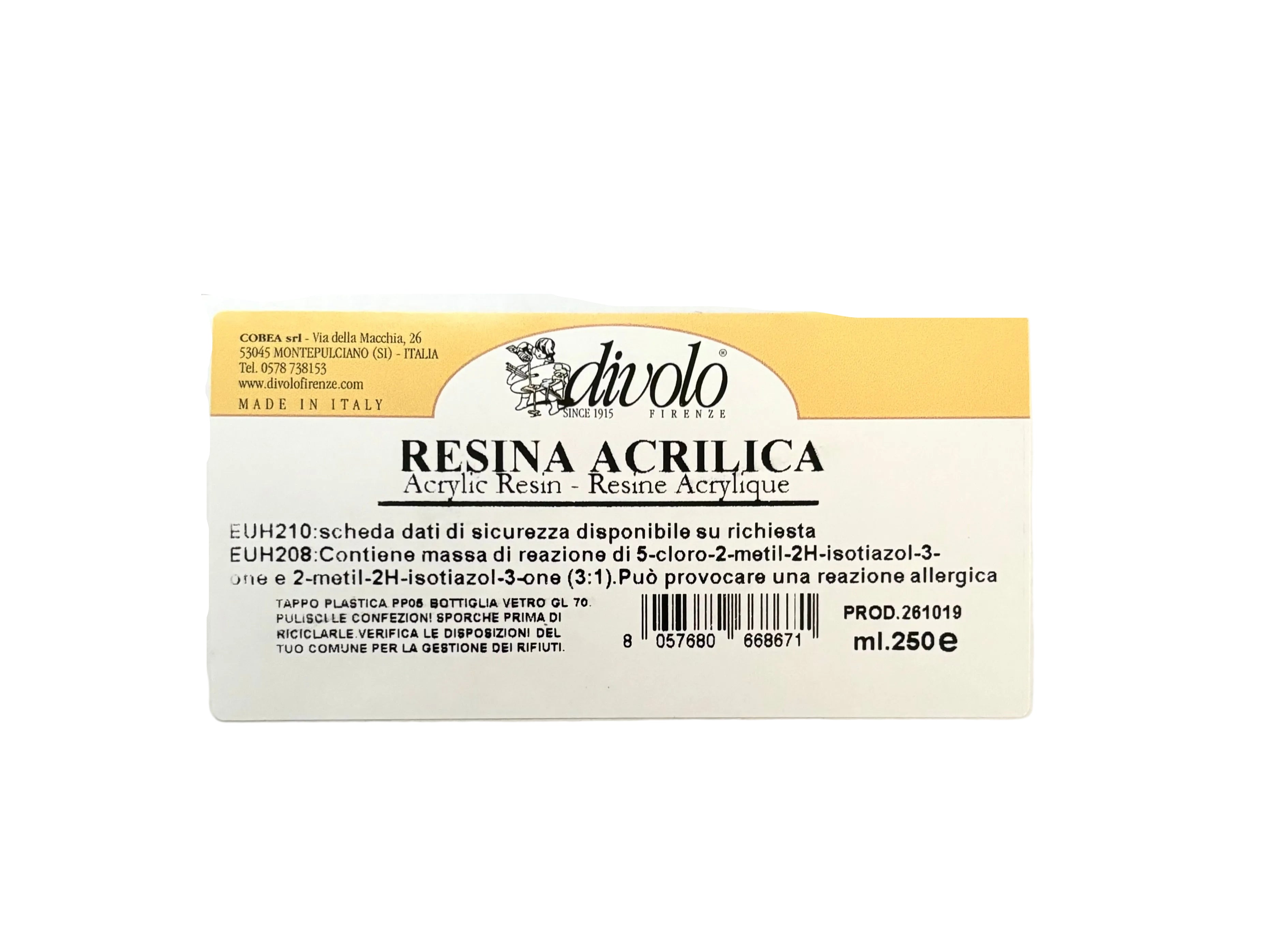 RESINA ACRILICA