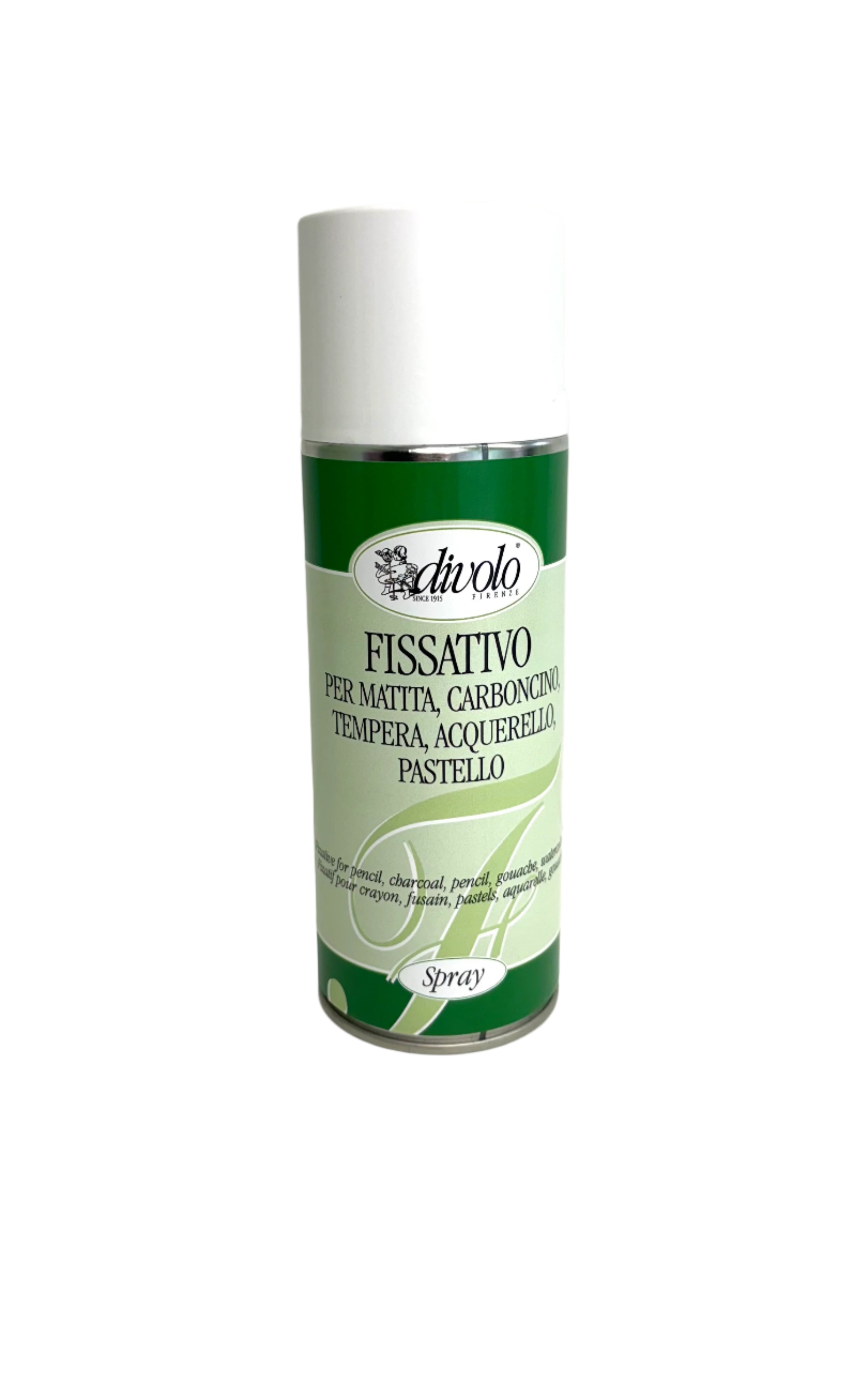 Fissativo spray per matita, carboncino, tempera e acquerello