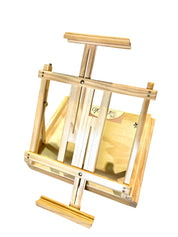 Cassetta cavalletto completa di colori acrilici Betacril e strumenti per pittura
