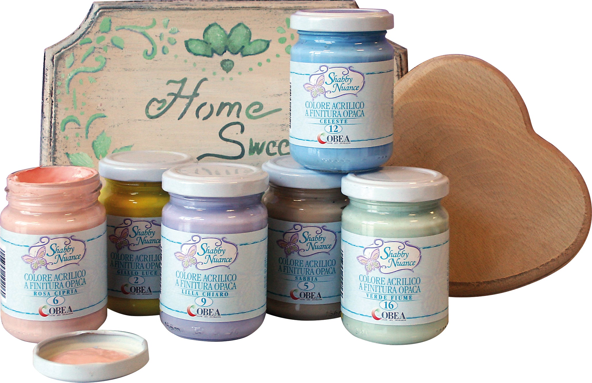 Colore acrilico Shabby N.1 Bianco