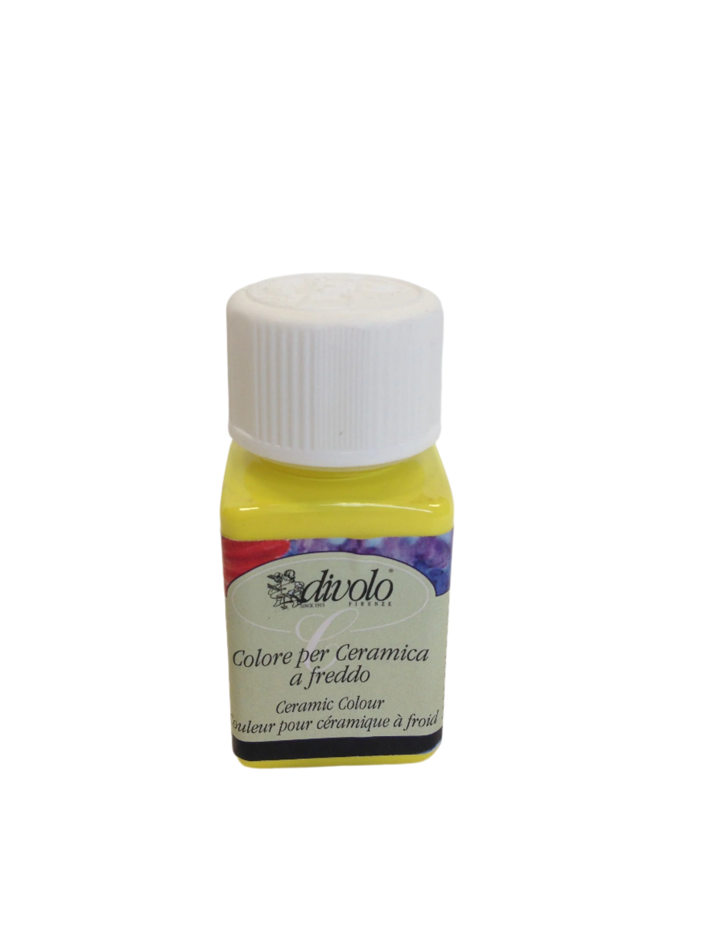COLORI PER CERAMICA A FREDDO N.2 GIALLO