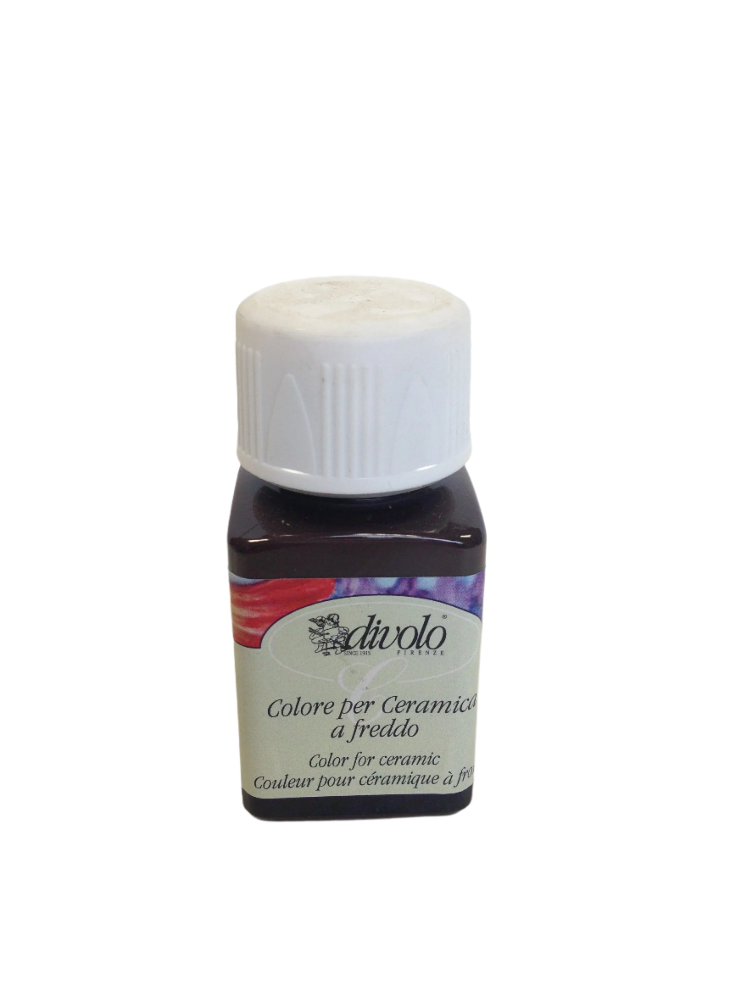 COLORI PER CERAMICA A FREDDO N.10 MARRONE