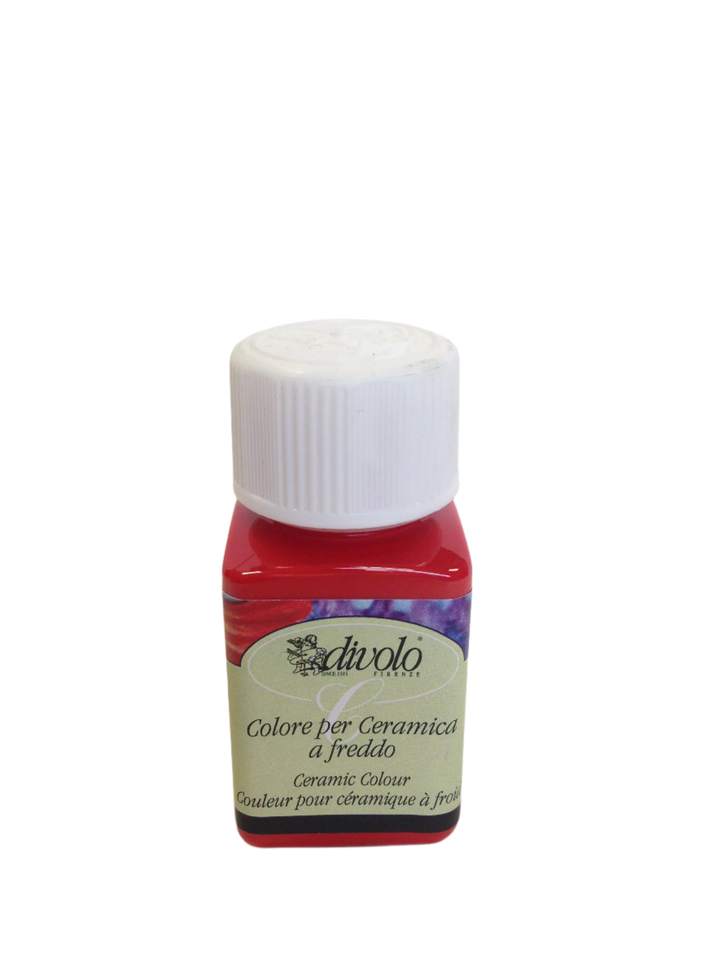 COLORI PER CERAMICA A FREDDO N.4 VERMIGLIONE