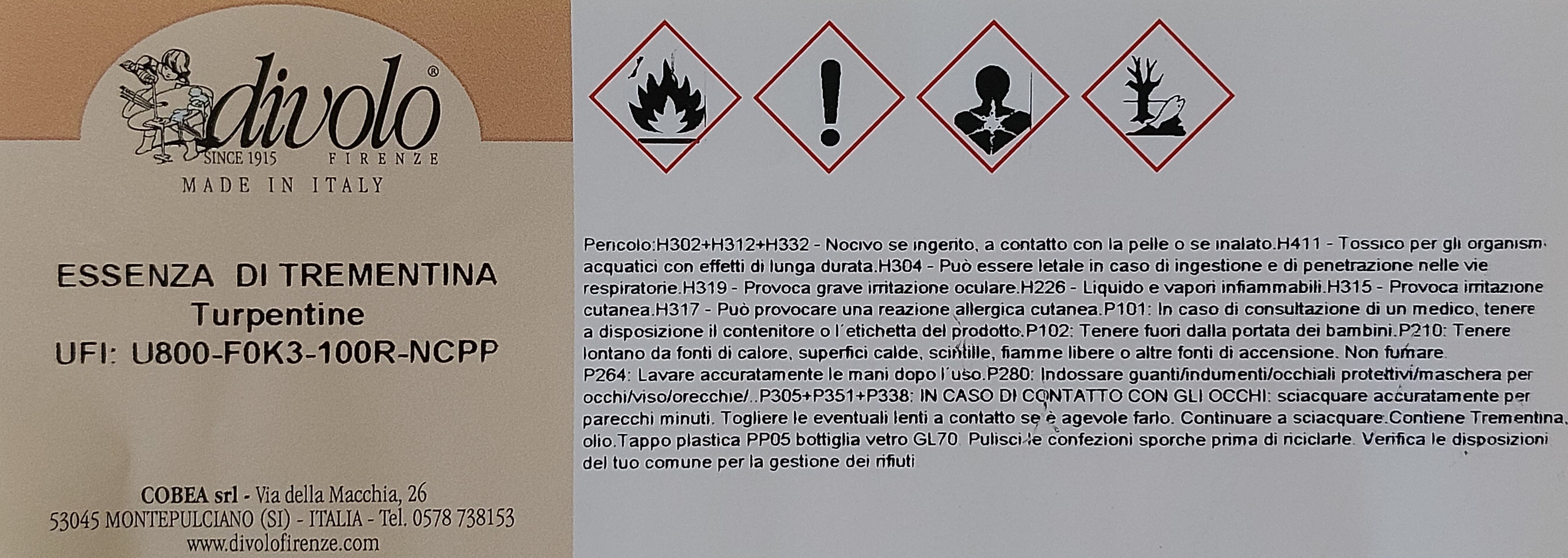 Essenza di trementina