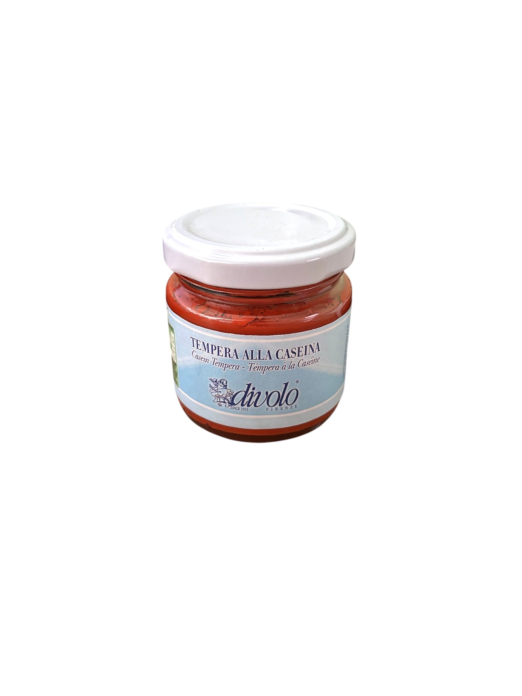 Tempera alla caseina Divolo Ocra rossa