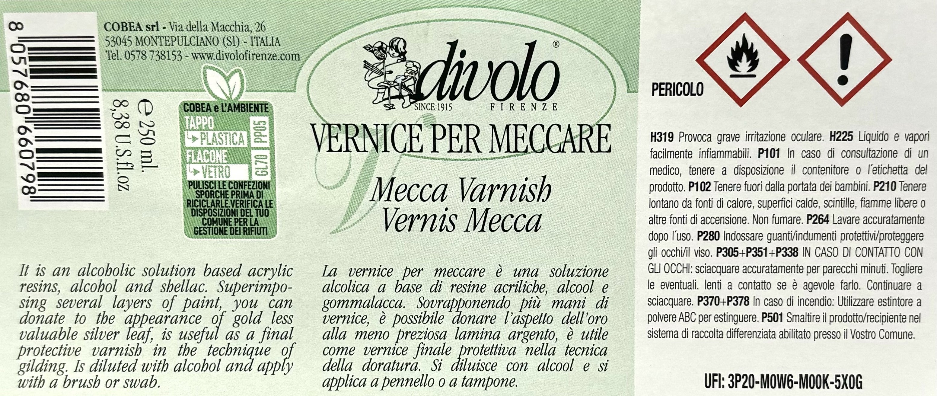 Vernice per meccare