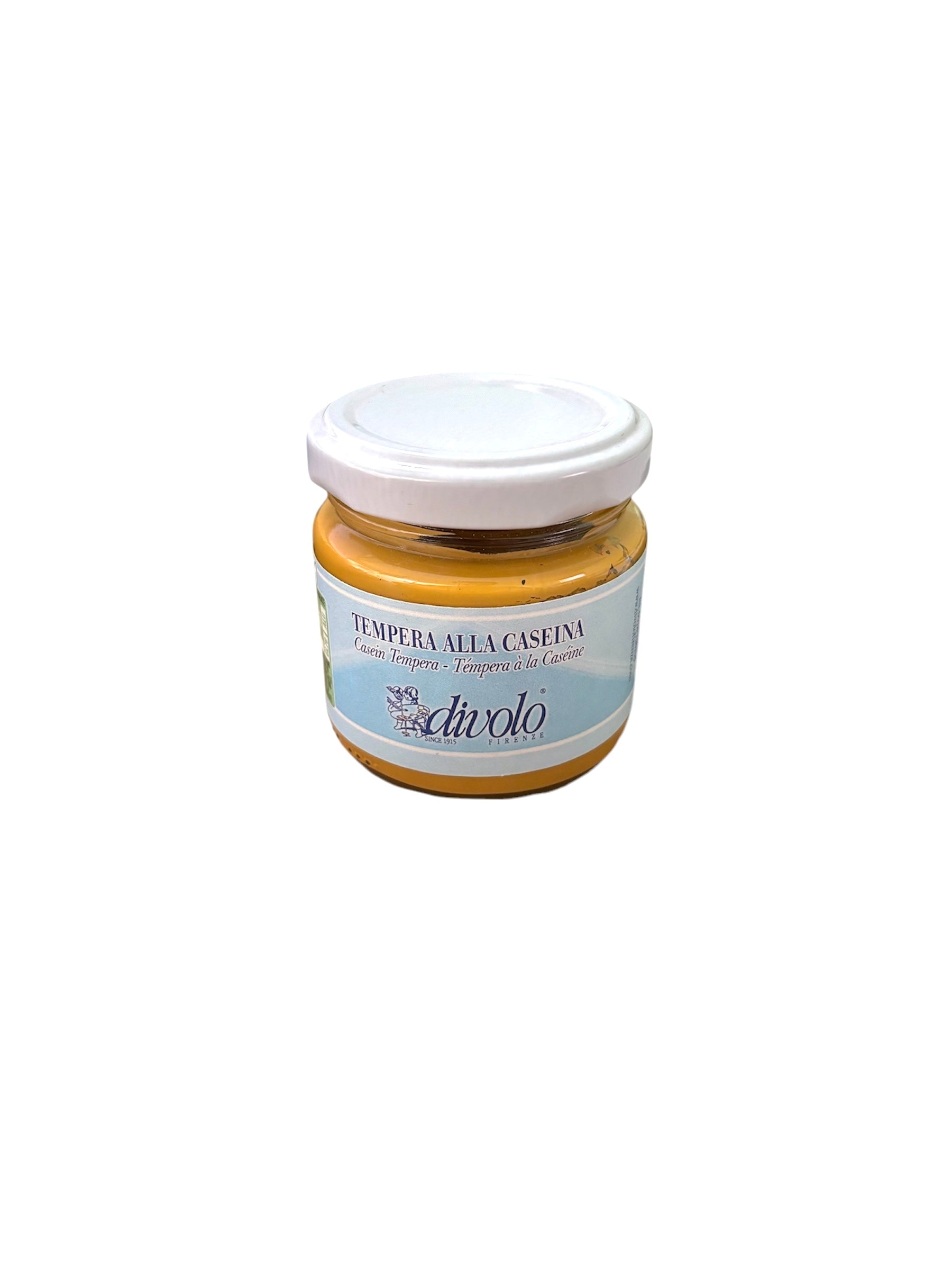 Tempera alla caseina Divolo Ocra gialla