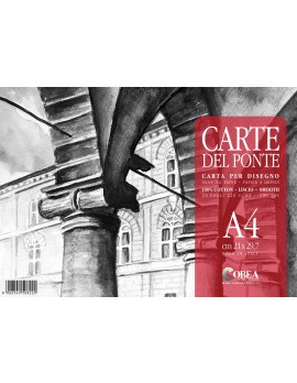 CARTE DEL PONTE- ALBUM DA DISEGNO A4